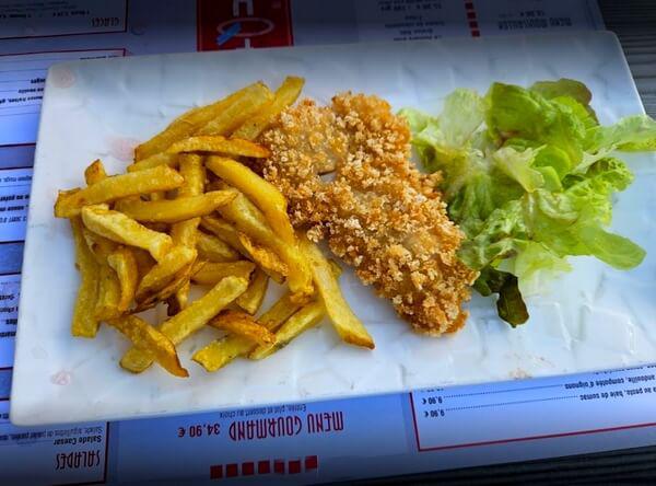 Aiguillette de poulet pané Aiguillette de poulet pané